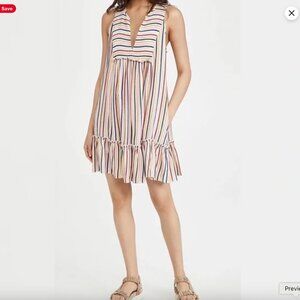 Lemlem Anika Bib Dress Size Large